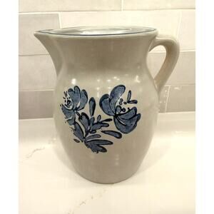 Vintage Pfaltzgraff Yorktowne Stoneware Large Pitcher‎